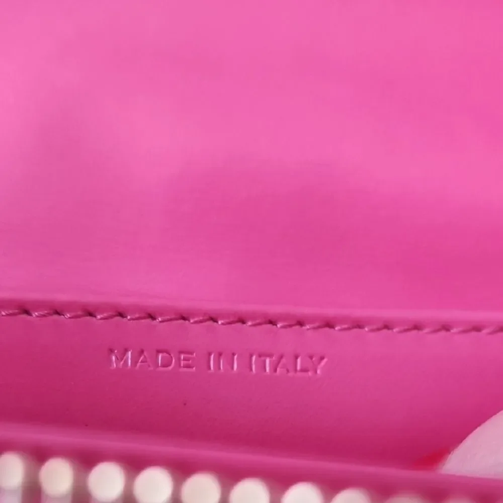 Saint Laurent Vibrant Pink Clutch